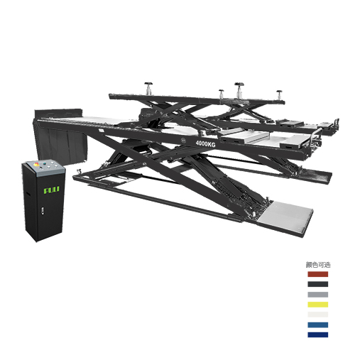 PL-S40AC超薄子母四輪定位大剪式液壓汽車舉升機